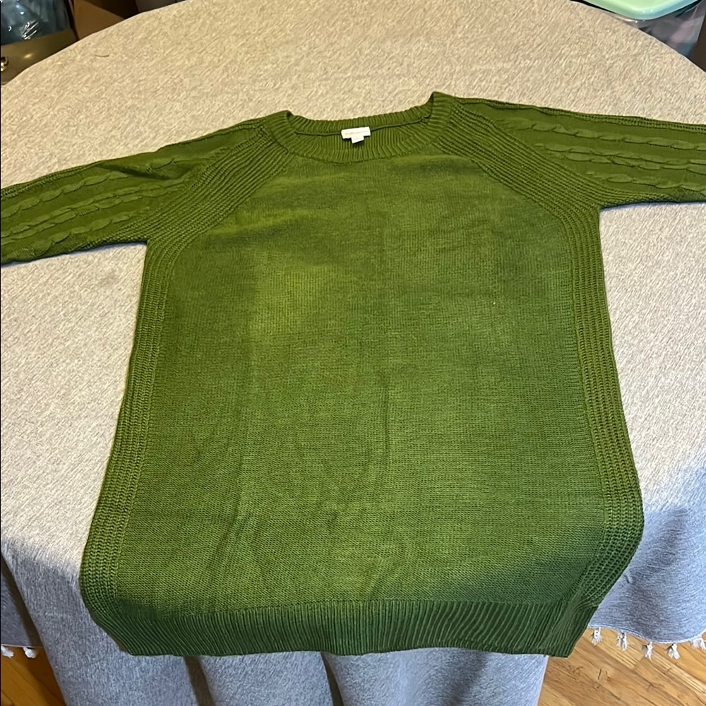 LuLaRoe Olive Knit Sweater